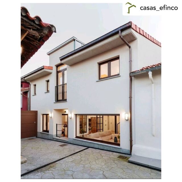 Vivienda entre medianeras II Pola de Siero II Fotografía y construcción realizadas por @casas_efinco